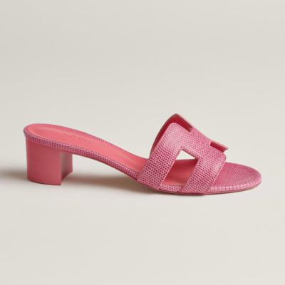 オアジス - ピンク - レディス サンダル＆レザーサンダル | Hermès
